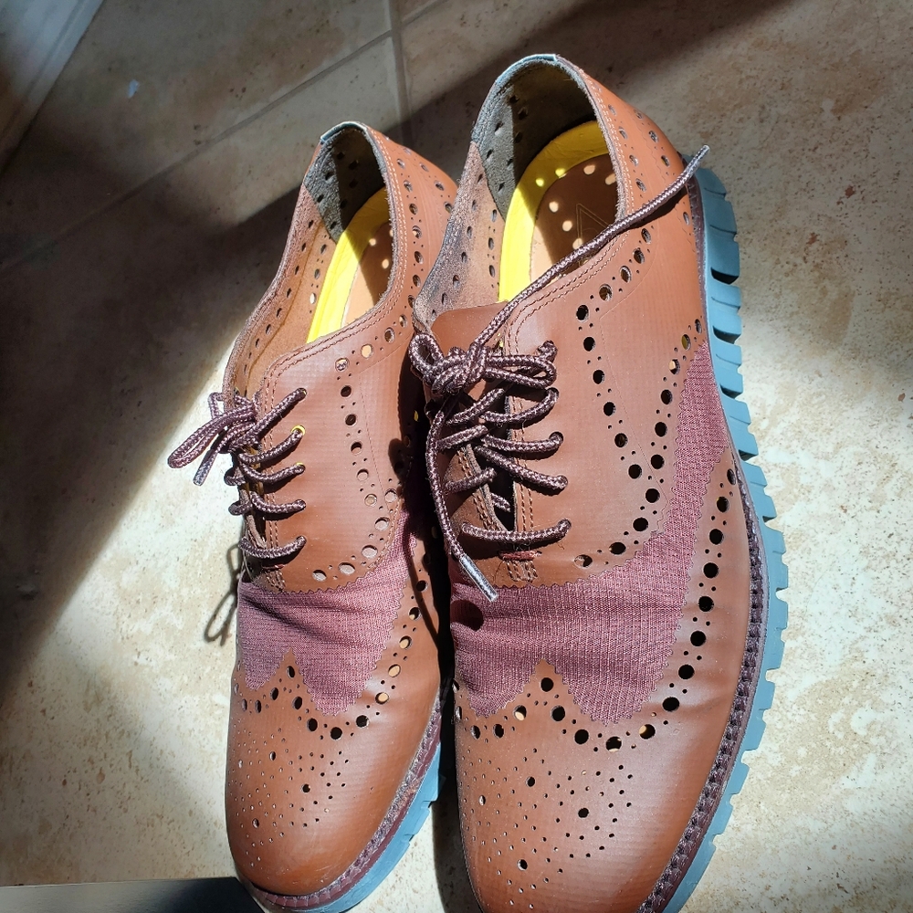 Cole Haan Zero Grand Oxford No Stitch in Sequoi Size 7